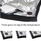 Graphene USBの女性電気暖かいジャケット、冬の電気熱するベスト