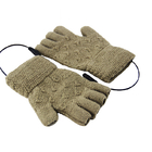 USBのオフィスのための電気熱くする手袋の冬の調節可能な温度の軽量の熱するミトン