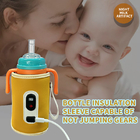 調整可能な温度 グラフェン 熱装置 赤ちゃん用ミルクヒーター ボトルヒーター