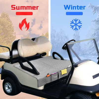 高級PUゴルフカート 暖かい座席枕 DC/AC電源の究極の解決策