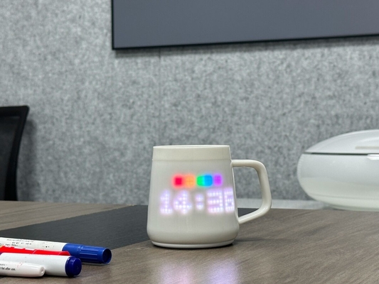母の日 オーダーメイド ギフトセット ピクセルディスプレイ付き AI強化セラミックカップ モダンデザイン ギフト