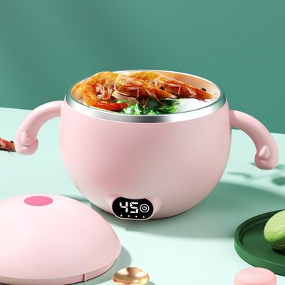 300ml ベビーフード ウォーマー ボウル HW01 ポータブル 電気 ステンレス ステンレス ステンレス ベビーフード 容器 旅行用 ウォーマー