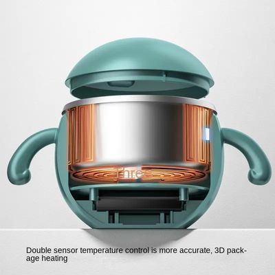 300ml ベビーフード ウォーマー ボウル HW01 ポータブル 電気 ステンレス ステンレス ステンレス ベビーフード 容器 旅行用 ウォーマー