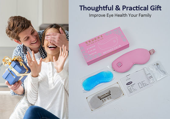 無線グラフェン 自熱眼マスク 冷たいパック 乾燥した目