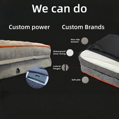 OEM スマートドッグベッド 健康モニタリング付き、APPで睡眠/心拍/呼吸を追跡 子犬・老犬向け 安心