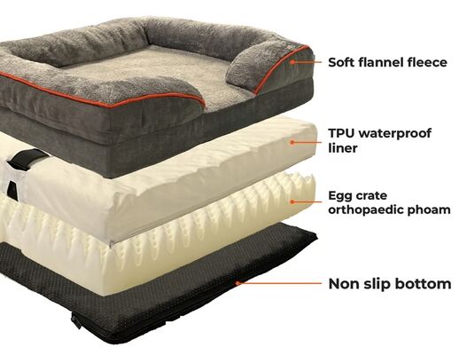 スマートペットベッド アップベースのリアルタイム追跡 心拍数 呼吸 睡眠 獣医レベルの健康情報