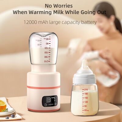 Milk Heater Baby Bottle Warmer Designed with Overheat Protection Delivering Secure and Consistent Heating Performance