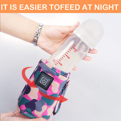 Overheat Protection Baby Bottle Warmer Electric Powered with Customizable Temperature Settings Ensuring Safe and Heating