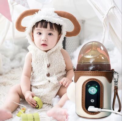シェアフォン USB ポータブル ミルク ウォーター 5V2A 低圧 安全 赤ちゃん ボトル ウォーター ポリ/綿/EVA 素材