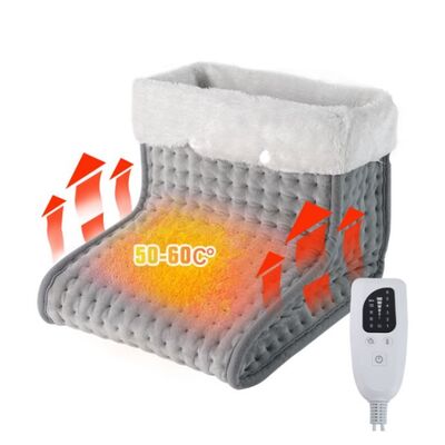 SHEERFOND Portable Winter USB Battery-Powered 220V Eco-friendly Polyester Adjustable Thermostat Ventilation Foot Warmth for