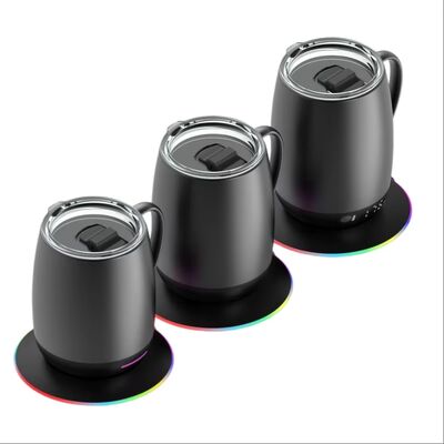 ポータブル デジタル スタイルの コーヒー カップ 暖房 温度 制御 自熱 工場 設計 開発 500ml 容量