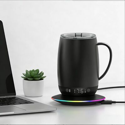 ポータブル デジタル スタイルの コーヒー カップ 暖房 温度 制御 自熱 工場 設計 開発 500ml 容量