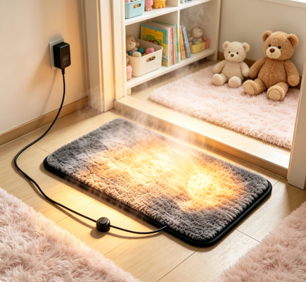 Drying Foot Mat Featuring Gentle Heating and Moisture Evaporation to End Cold Damp Feet Troubles Perfect for Daily Leisure