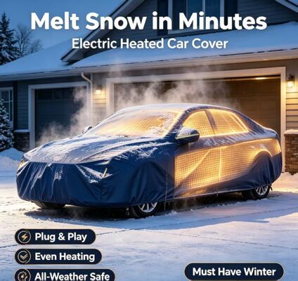 簡単に設置し,取り外すための自動車の暖房キャップ 繰り返しと雪凍結と軽い雨に対する保護のために設計