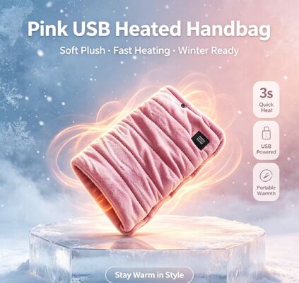 USB電源付きポータブルハンドウォーター 柔らかいシルク製布の表面 恒常的な加熱機能 軽量 コンパクトな設計と安全性保護