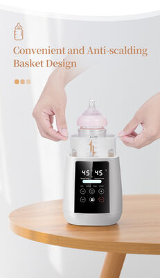 Baby Bottle Warmer Offering Multiple Heating Modes Including Steam and Warm Milk Functions with User Friendly Controls