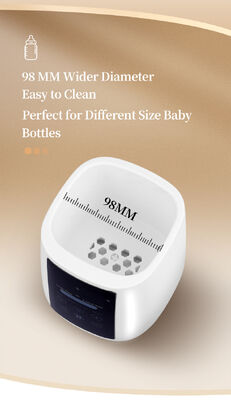 200W Electric Baby Bottle Warmer 30‑65℃ Temperature Control Dry Burning Protection Auto Shut‑Off Milk Warmer for Breastmilk Storage Bags Glass PP Silicone Baby Bottles