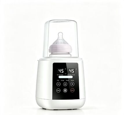 200W Electric Baby Bottle Warmer 30‑65℃ Temperature Control Dry Burning Protection Auto Shut‑Off Milk Warmer for Breastmilk Storage Bags Glass PP Silicone Baby Bottles
