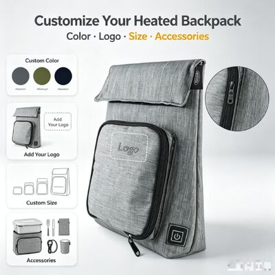OEM ODM カスタム ロゴ USB 給湯式 給湯袋 防水 防漏 洗える 可取式 充電式 給湯袋 旅行 ピクニック 学校