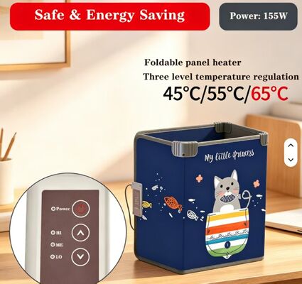 オーダーメイドサイズ 電気暖房 防風 暖足プレート 220V 165W 3 速調整 防水 暖足マット 室内暖房用