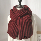 冬のSHEERFONDODM用ニットUSB電気暖房スカーフ