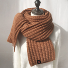 冬のSHEERFONDODM用ニットUSB電気暖房スカーフ