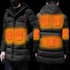 ODMグラフェンヒーティングジャケット、電気加熱フリースジャケット遠赤外線