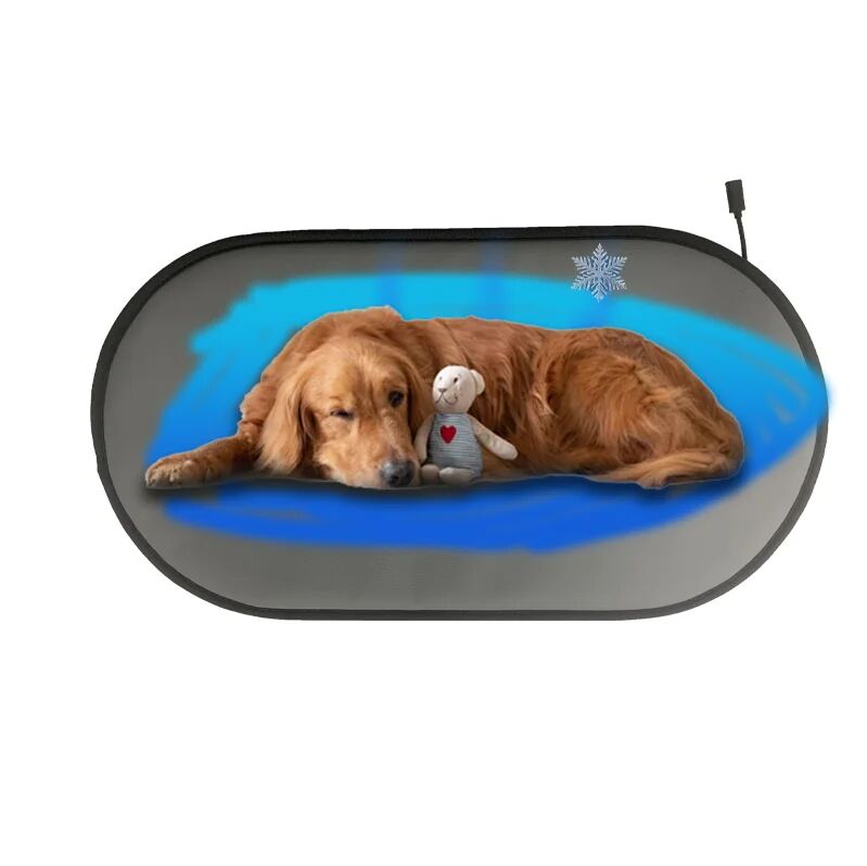 PTC暖房・冷却システム付きの電気犬ベッド 環境に優しい過熱防止 猫と犬のための全季節ペット冷却マット