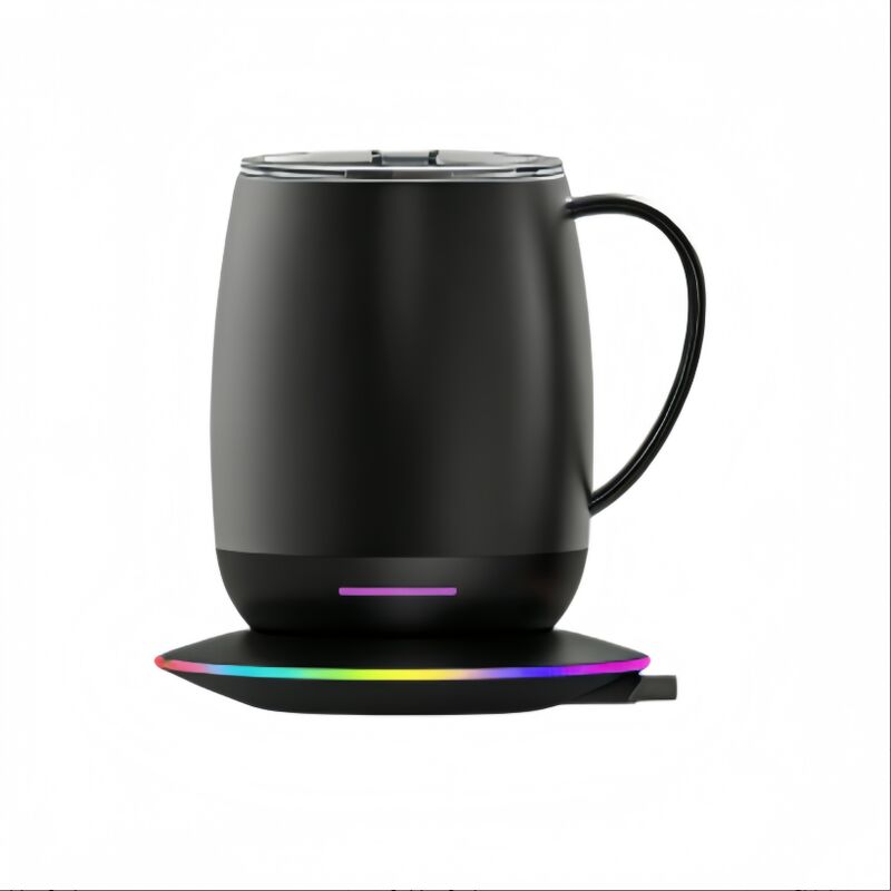 ポータブル デジタル スタイルの コーヒー カップ 暖房 温度 制御 自熱 工場 設計 開発 500ml 容量