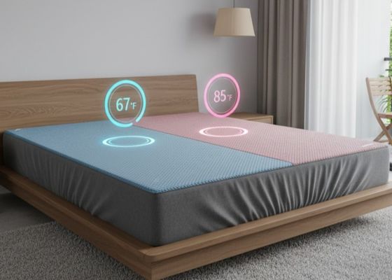 卸売インテリジェント定温冷却マットレスカバー 水冷マットレスパッド - 高度なアクティブ冷却技術