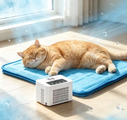 スマートペットベッド 冷却パッド 物理的な水冷却技術を使用して,ペットの安定した長期間の冷却表面を維持