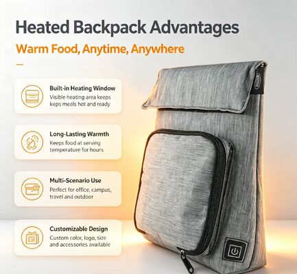 OEM ODM カスタム ロゴ USB 給湯式 給湯袋 防水 防漏 洗える 可取式 充電式 給湯袋 旅行 ピクニック 学校