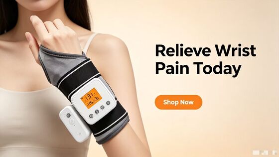 熱療法手首保護具,振動マッサージ手首支架,3つの熱レベルとタイミング,3000mAhのUSB充電式手首加熱ラップ